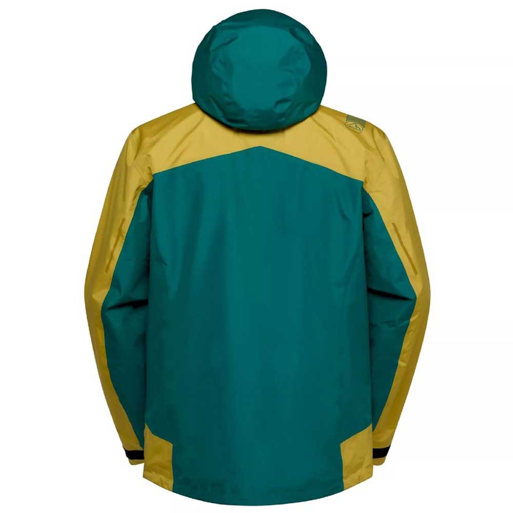 La Sportiva Discover Shell Jkt Bamboo/Everglade P92-735733 jassen online bestellen bij Kathmandu Outdoor & Travel