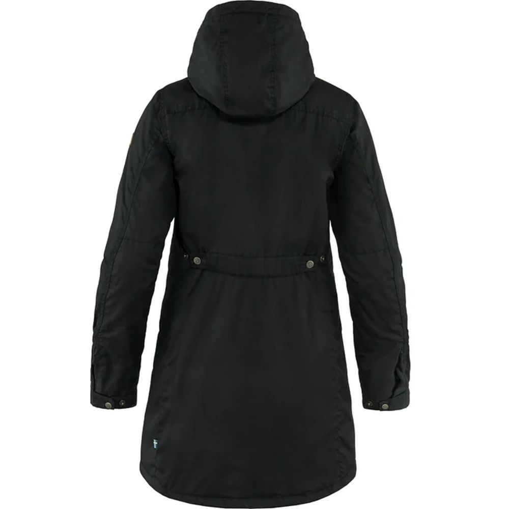 Fjällräven Kiruna Padded Parka Women's Black F89644550-550 jassen online bestellen bij Kathmandu Outdoor & Travel
