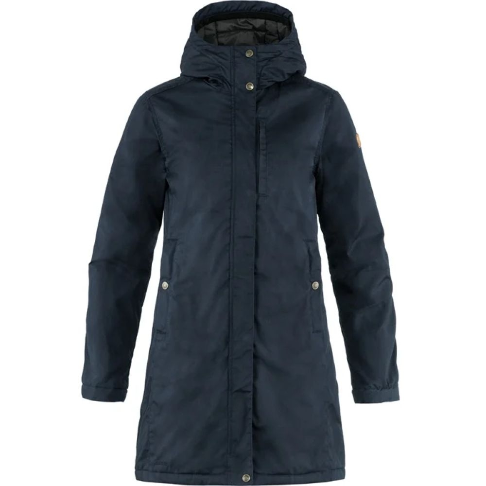 Fjällräven Kiruna Padded Parka Women's Dark Navy F89644555-555 jassen online bestellen bij Kathmandu Outdoor & Travel