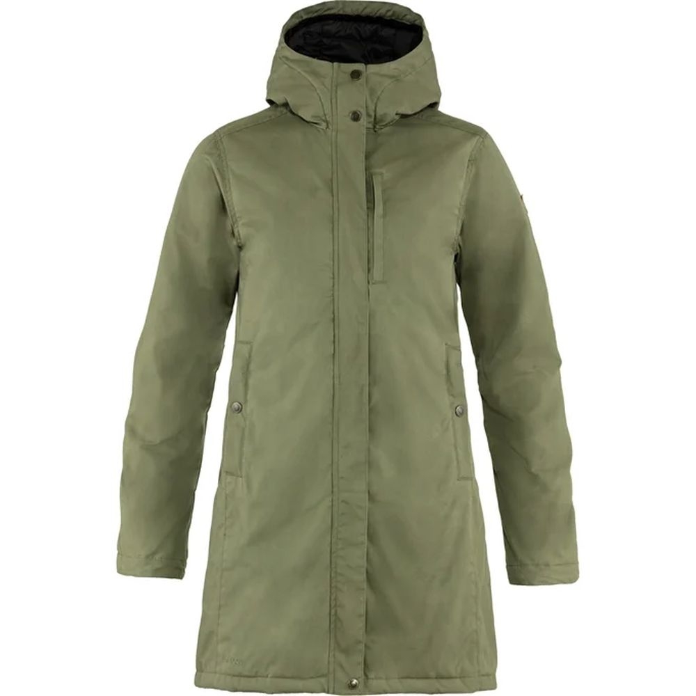 Fjällräven Kiruna Padded Parka Women's Green F89644620-620 jassen online bestellen bij Kathmandu Outdoor & Travel