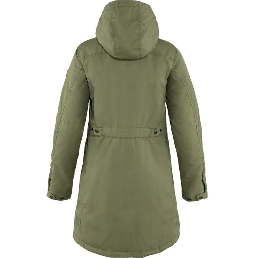 Fjällräven Kiruna Padded Parka Women's Green F89644620-620 jassen online bestellen bij Kathmandu Outdoor & Travel