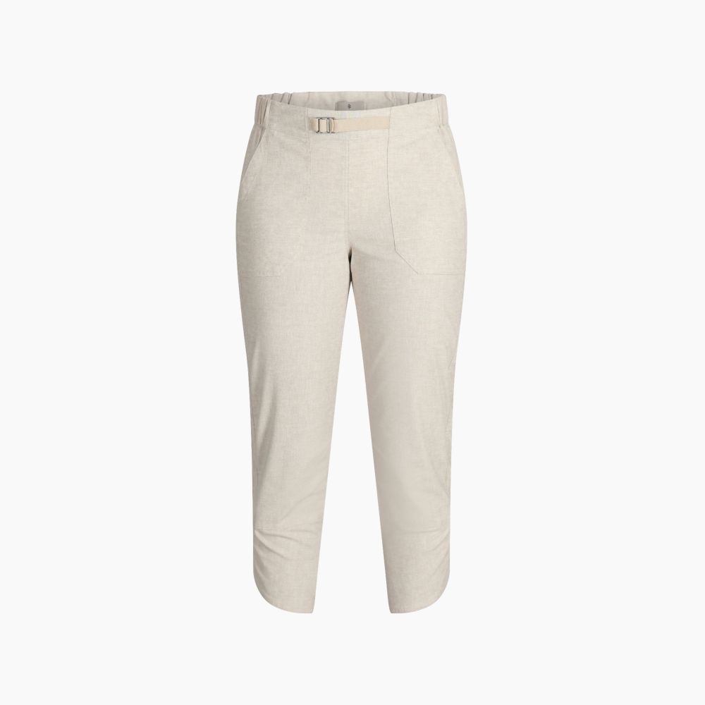 Royal Robbins Hempline Capri Women's Blended Undyed Y624004-105 broeken online bestellen bij Kathmandu Outdoor & Travel