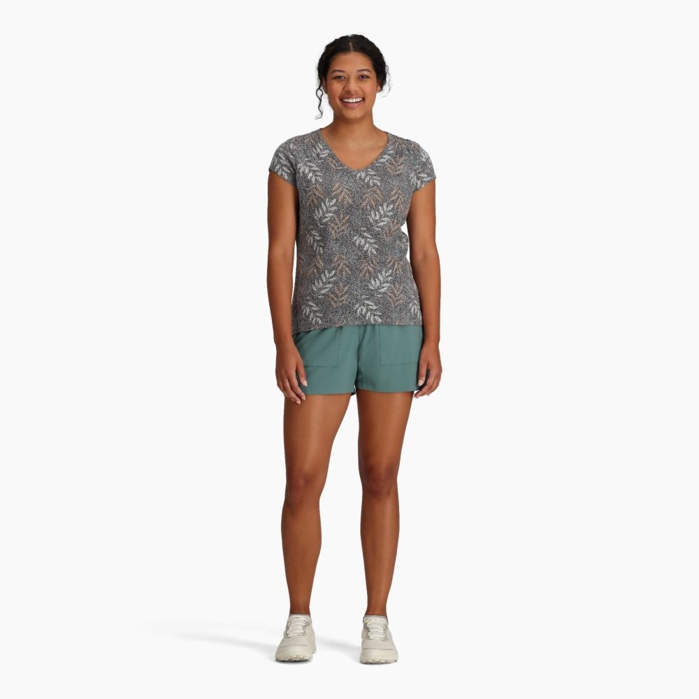 Royal Robbins Featherweight Tee Women's Turbulence Usla Pt Y611013-41 shirts en tops online bestellen bij Kathmandu Outdoor & Travel