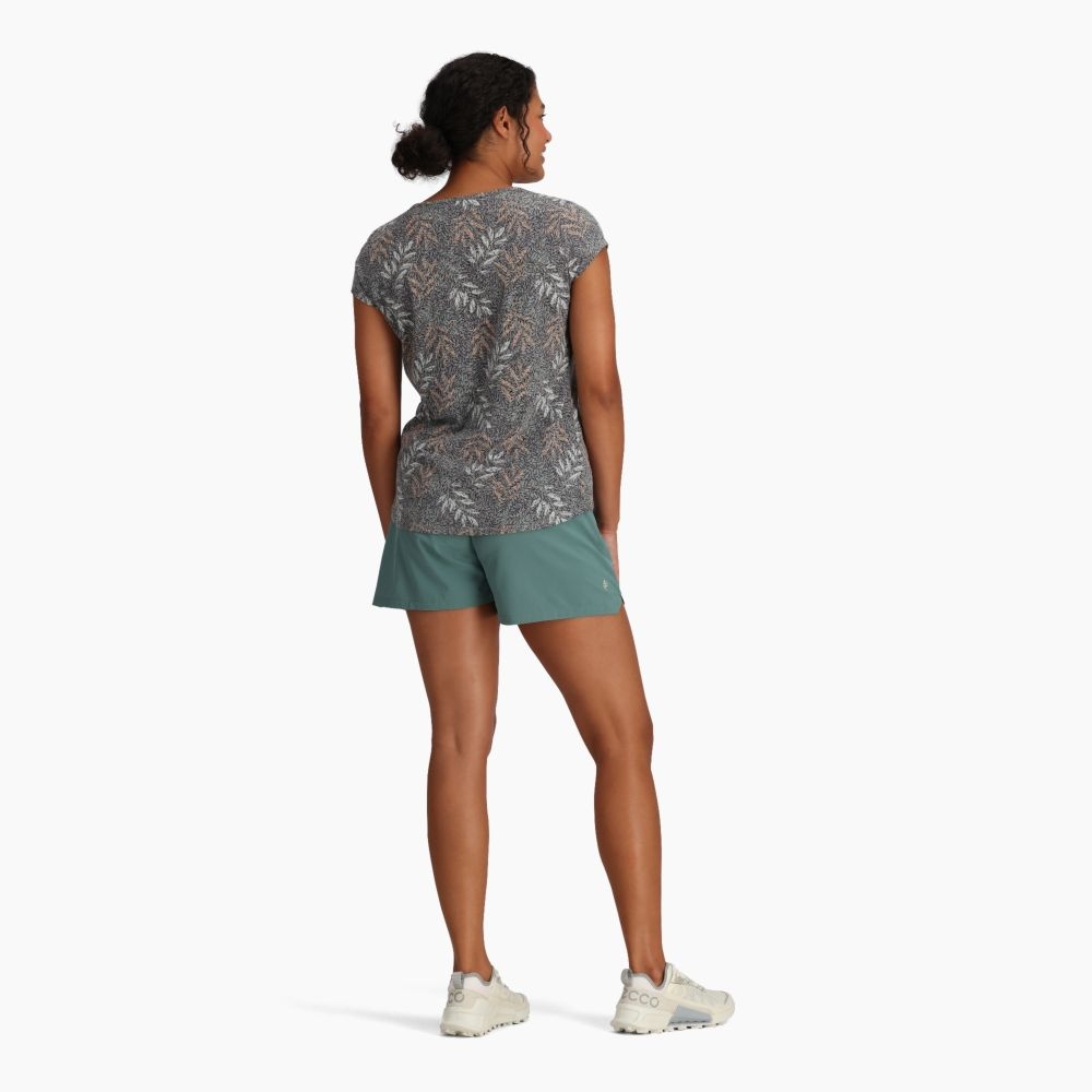 Royal Robbins Featherweight Tee Women's Turbulence Usla Pt Y611013-41 shirts en tops online bestellen bij Kathmandu Outdoor & Travel