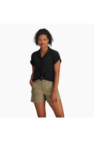Royal Robbins  Spotless Evolution Meadow Short Sleeve Women's Jet Black