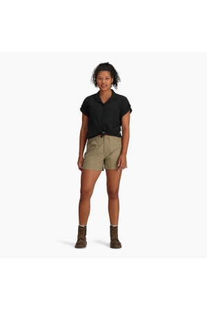 Royal Robbins Spotless Evolution Meadow Short Sleeve Women's Jet Black Y321009-37 shirts en tops online bestellen bij Kathmandu Outdoor & Travel