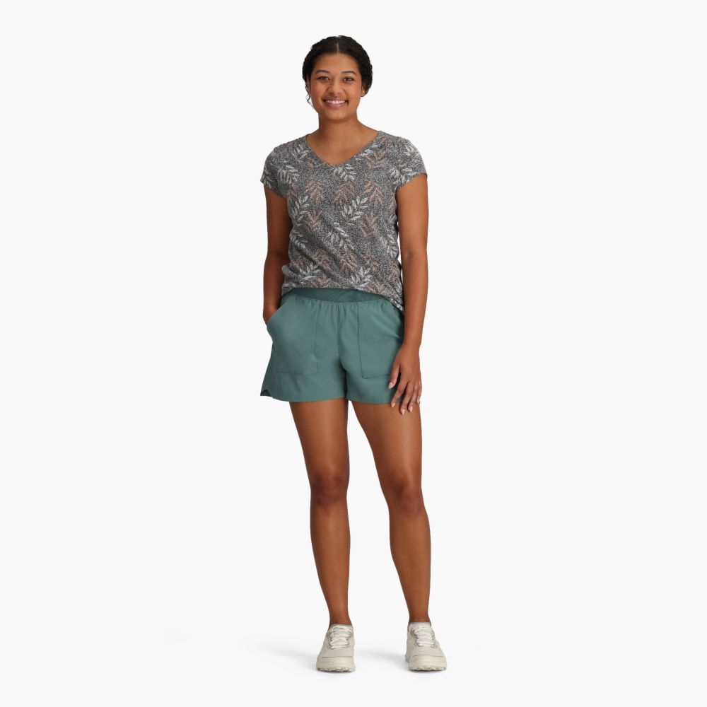 Royal Robbins Spotless Evolution Short Women's Sea Pine Y324023-349 broeken online bestellen bij Kathmandu Outdoor & Travel