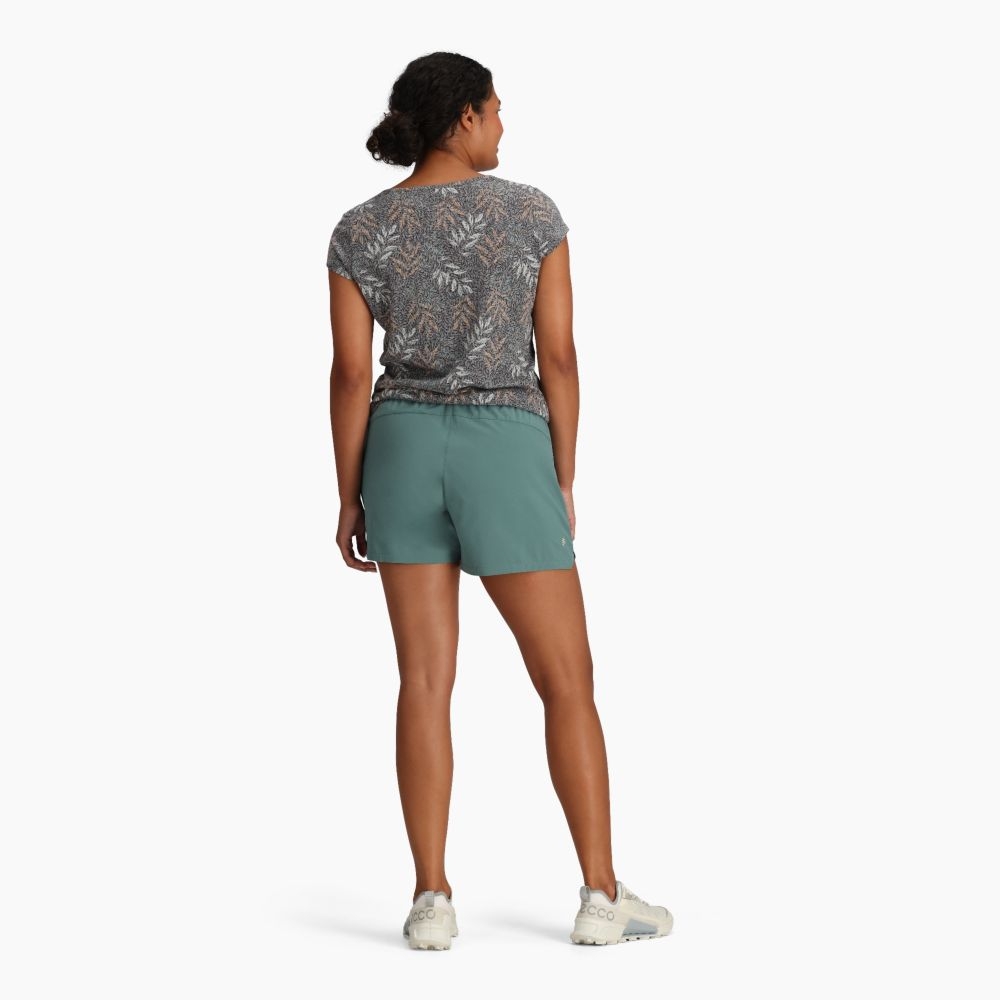 Royal Robbins Spotless Evolution Short Women's Sea Pine Y324023-349 broeken online bestellen bij Kathmandu Outdoor & Travel