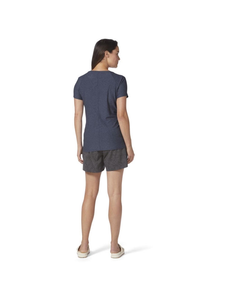 Royal Robbins Amp Lite Short Sleeve Women's Navy Htr Y311029-760 shirts en tops online bestellen bij Kathmandu Outdoor & Travel