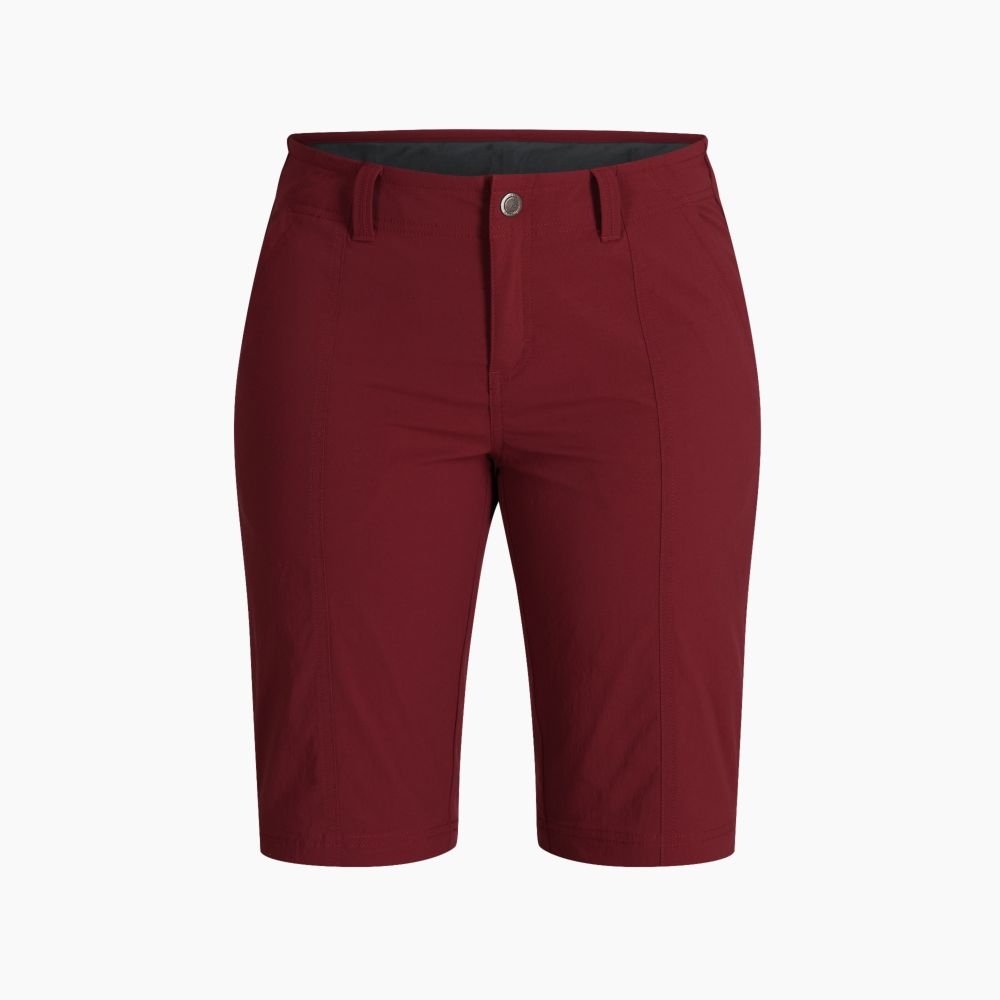 Royal Robbins Discovery III Bermuda Women's Burnt Grape Y33121-596 broeken online bestellen bij Kathmandu Outdoor & Travel