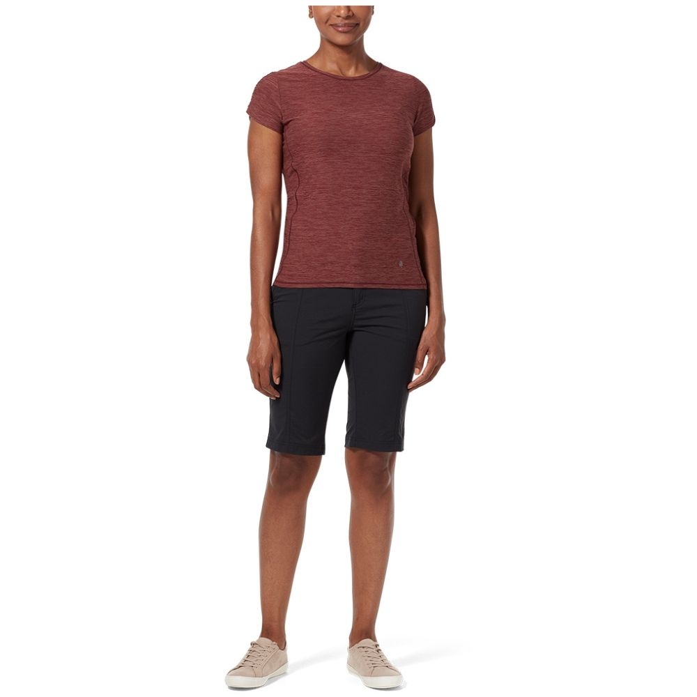 Royal Robbins Discovery III Bermuda Women's Jet Black Y33121-37 broeken online bestellen bij Kathmandu Outdoor & Travel