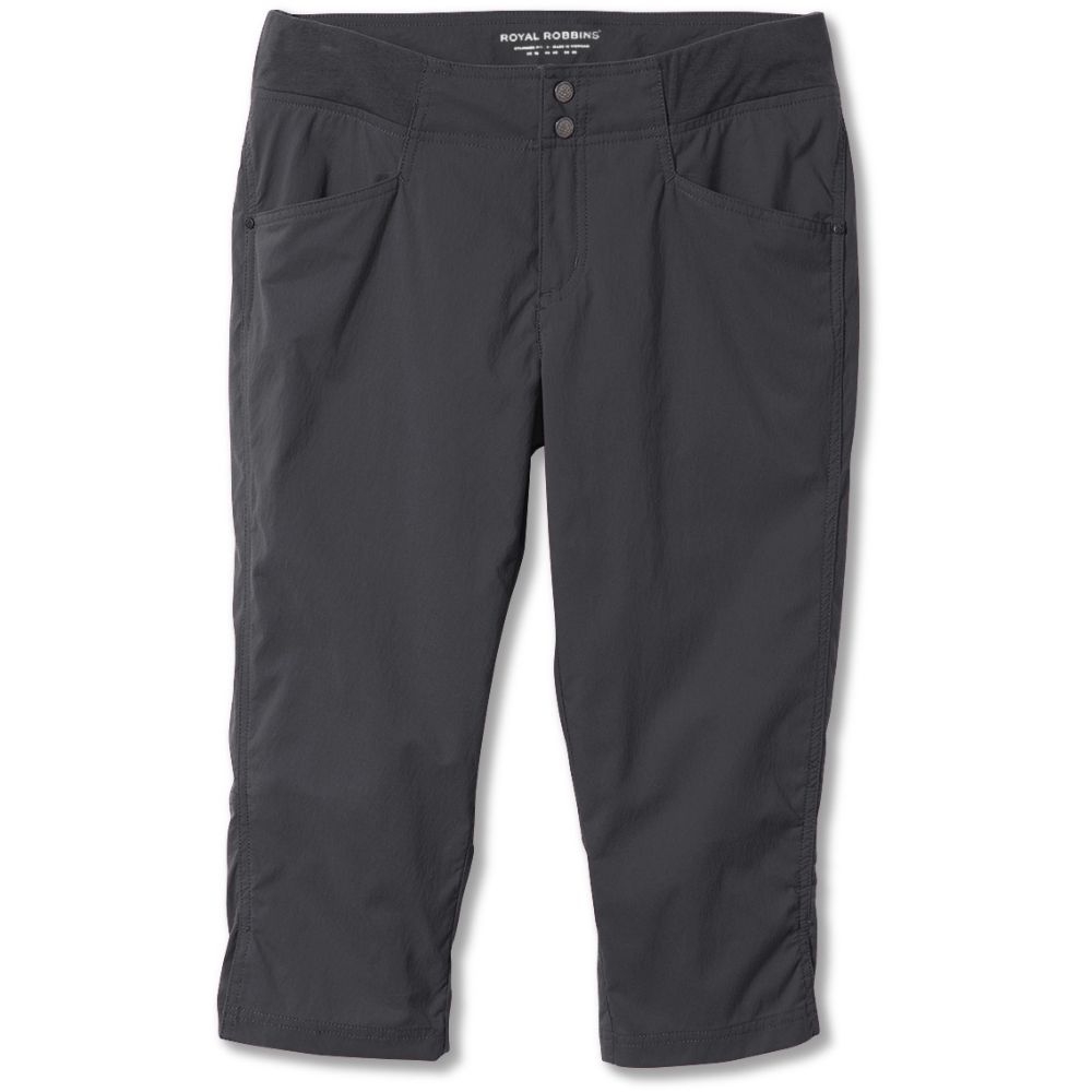 Royal Robbins Jammer II Capri Women's Asphalt Y34182-568 broeken online bestellen bij Kathmandu Outdoor & Travel