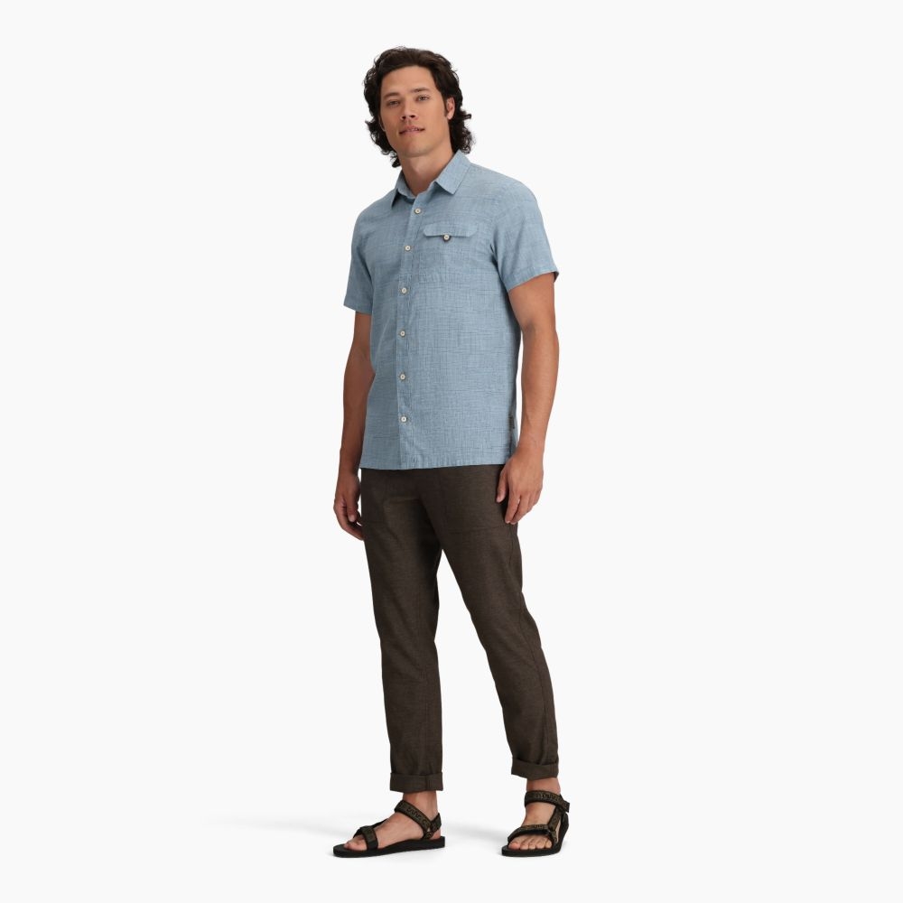 Royal Robbins Hempline Spaced S/S  Mtn Spring Y721021-497 shirts en tops online bestellen bij Kathmandu Outdoor & Travel