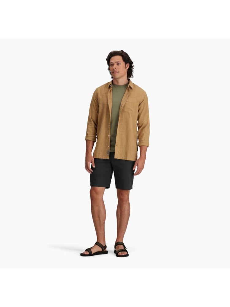 Royal Robbins Hempline Spaced L/S  Bistre Y722035-203 shirts en tops online bestellen bij Kathmandu Outdoor & Travel