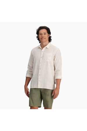 Royal Robbins Hempline Spaced L/S  Blended Undyed Y722035-105 shirts en tops online bestellen bij Kathmandu Outdoor & Travel