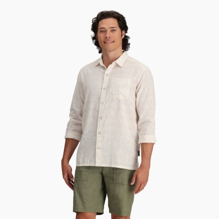 Royal Robbins  Hempline Spaced L/S Blended Undyed