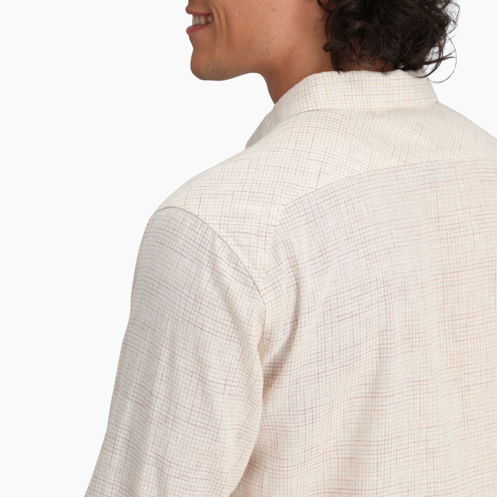 Royal Robbins Hempline Spaced L/S Blended Undyed Y722035-105 shirts en tops online bestellen bij Kathmandu Outdoor & Travel
