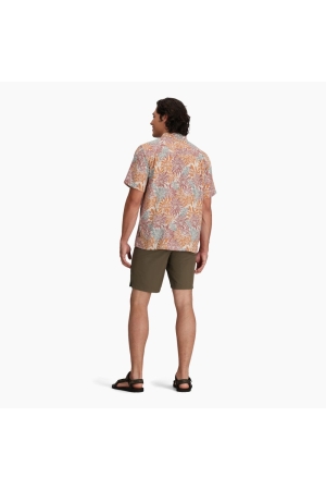 Royal Robbins Comino Leaf Short Sleeve  Baked Clay Bonsall Y721013-940 shirts en tops online bestellen bij Kathmandu Outdoor & Travel