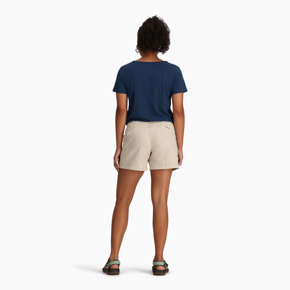 Royal Robbins Backcountry Pro II Short Women's Lt Khaki Y323009-132 broeken online bestellen bij Kathmandu Outdoor & Travel