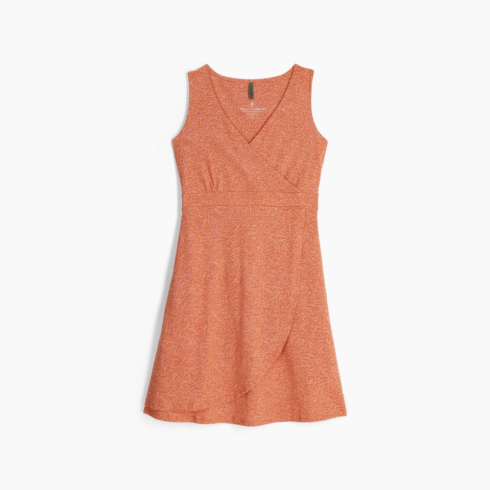 Royal Robbins Featherweight Knit Dress Women's Baked Clay Nisene Y616007S-221 jurken en rokken online bestellen bij Kathmandu Outdoor & Travel