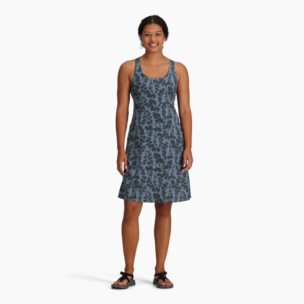Royal Robbins Spotless Evolution Tank Dress Women's Sea Alamere Pt  Y326012-938 jurken en rokken online bestellen bij Kathmandu Outdoor & Travel