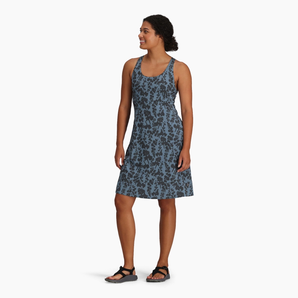 Royal Robbins Spotless Evolution Tank Dress Women's Sea Alamere Pt  Y326012-938 jurken en rokken online bestellen bij Kathmandu Outdoor & Travel