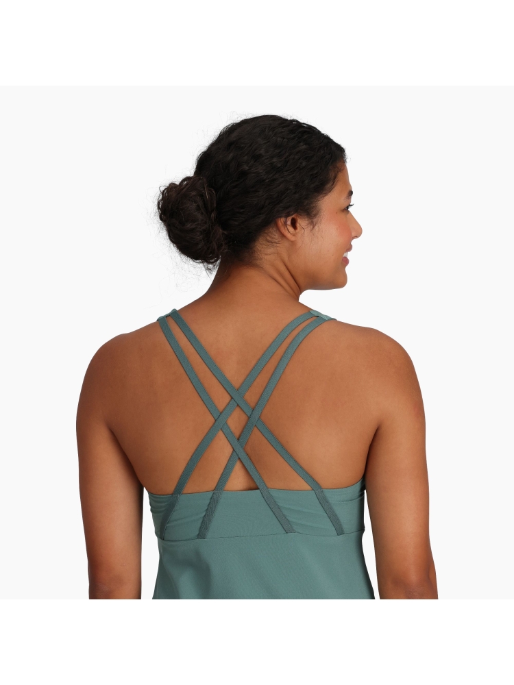 Royal Robbins Spotless Evolution Tank Dress Women's Sea Pine Y326012-349 broeken online bestellen bij Kathmandu Outdoor & Travel