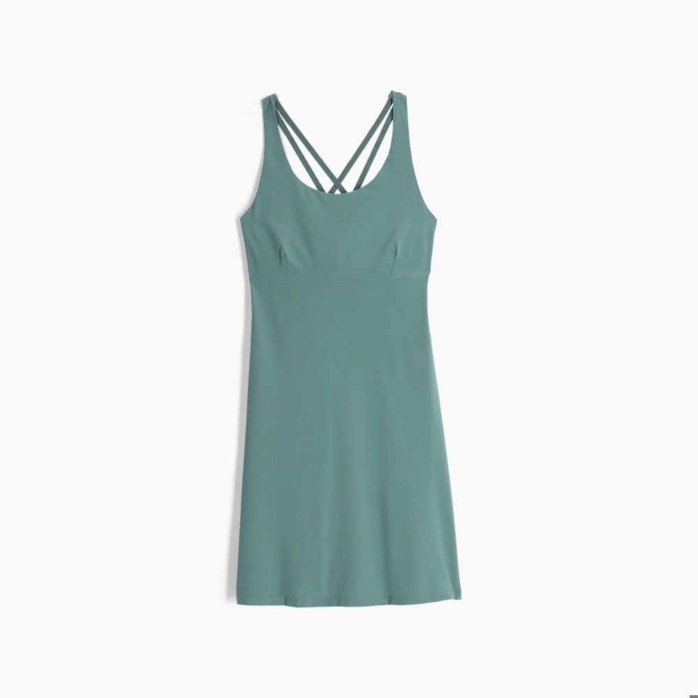 Royal Robbins Spotless Evolution Tank Dress Women's Sea Pine Y326012-349 jurken en rokken online bestellen bij Kathmandu Outdoor & Travel