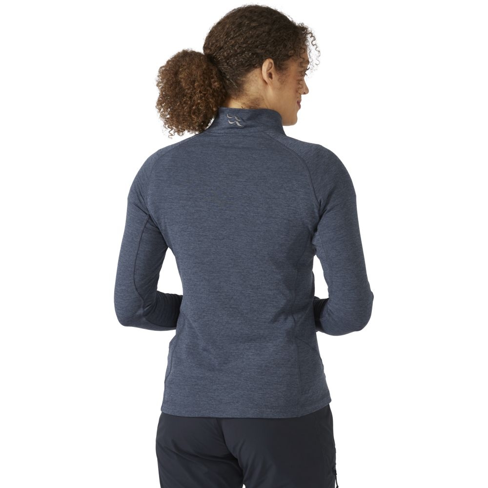 Rab Nexus Pull On Women's Steel QFF-75-STE fleeces en truien online bestellen bij Kathmandu Outdoor & Travel