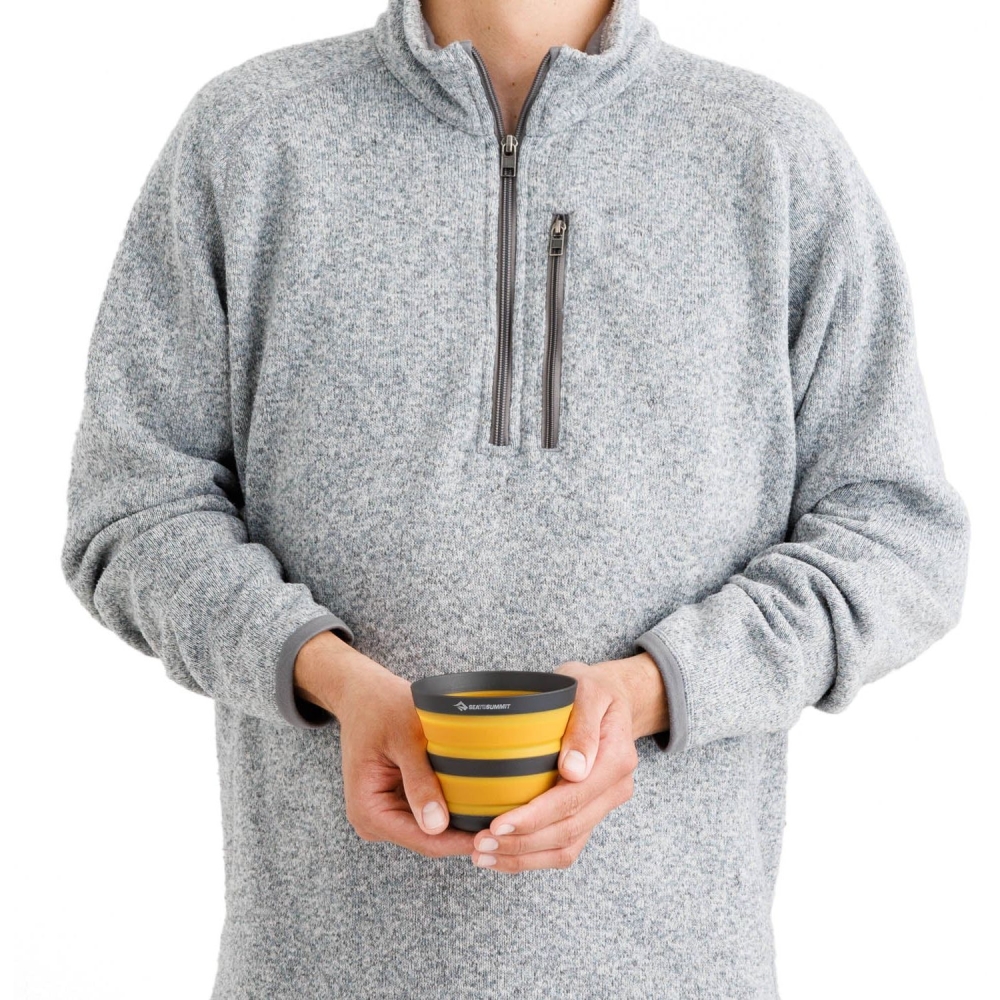 Sea to Summit Frontier UL Collapsible Cup Sulphur Yellow ACK038021-040901  koken online bestellen bij Kathmandu Outdoor & Travel