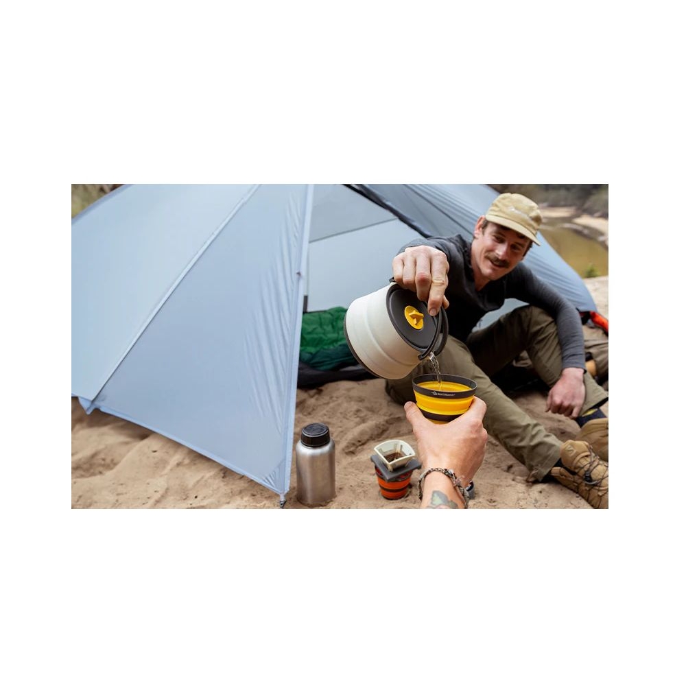 Sea to Summit Frontier UL Collapsible Cup Sulphur Yellow ACK038021-040901  koken online bestellen bij Kathmandu Outdoor & Travel