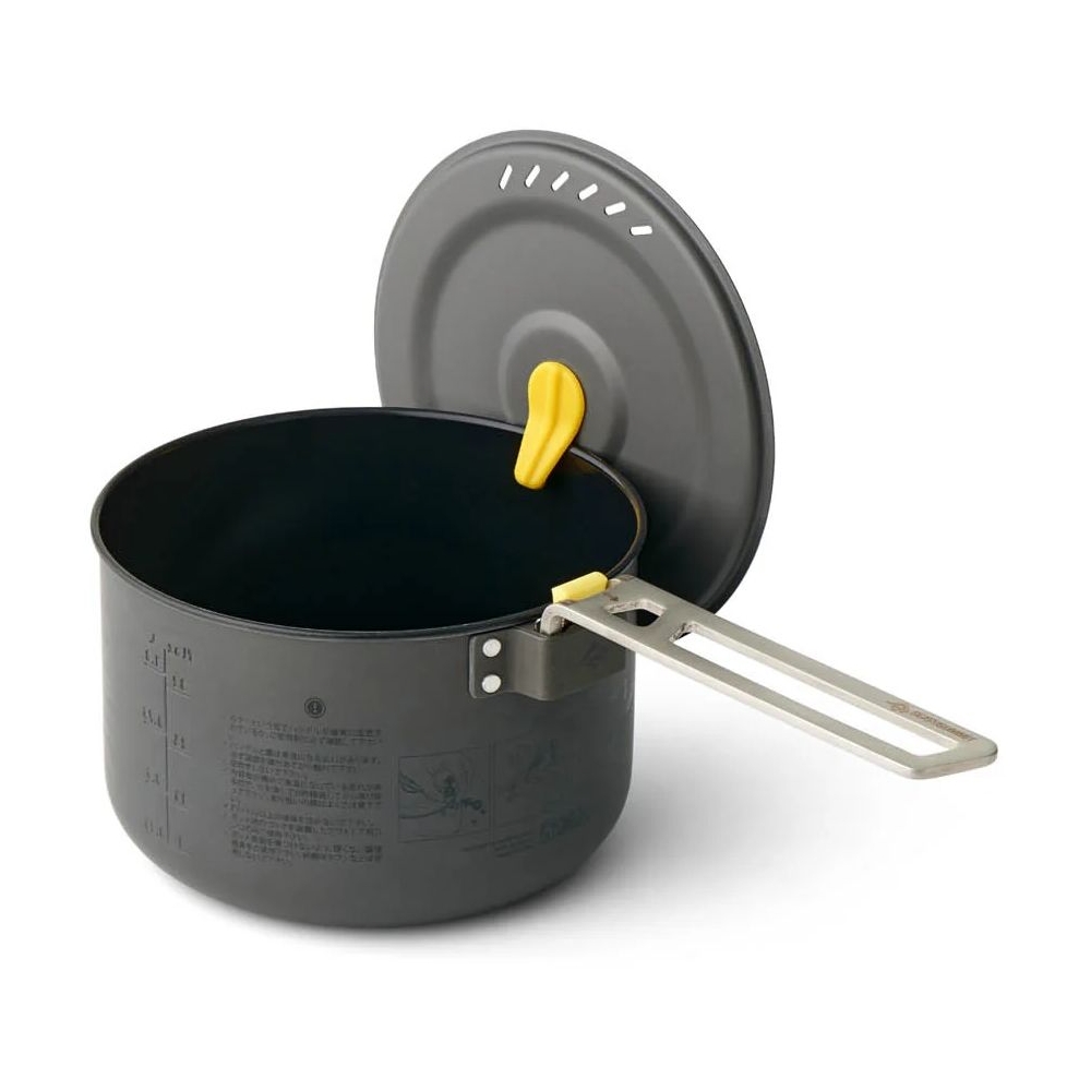 Sea to Summit Frontier UL Pot - 1,3L Aluminium Hard Anodised Grey ACK027011-381701 koken online bestellen bij Kathmandu Outdoor & Travel