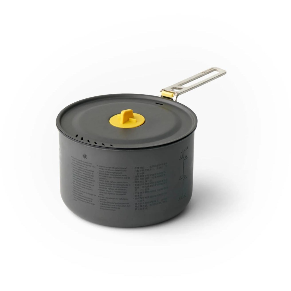 Sea to Summit Frontier UL Pot - 2L Aluminium Hard Anodised Grey ACK027011-391702 koken online bestellen bij Kathmandu Outdoor & Travel