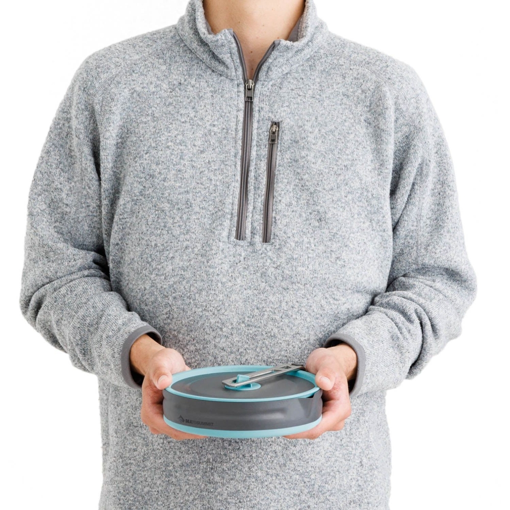 Sea to Summit Frontier UL Collapsible Pouring Pot - 2,2L Aqua Sea Blue ACK025021-390201 koken online bestellen bij Kathmandu Outdoor & Travel