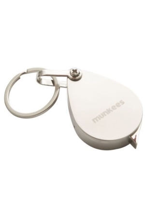 Munkees Keychain Magnifier Zilver 3682 gadgets en handigheden online bestellen bij Kathmandu Outdoor & Travel