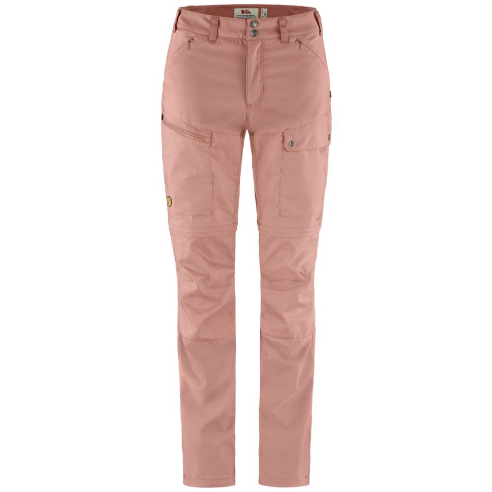Fjällräven Abisko Midsummer Zip Off Trousers Women's Dusty Rose 89834-300 broeken online bestellen bij Kathmandu Outdoor & Travel