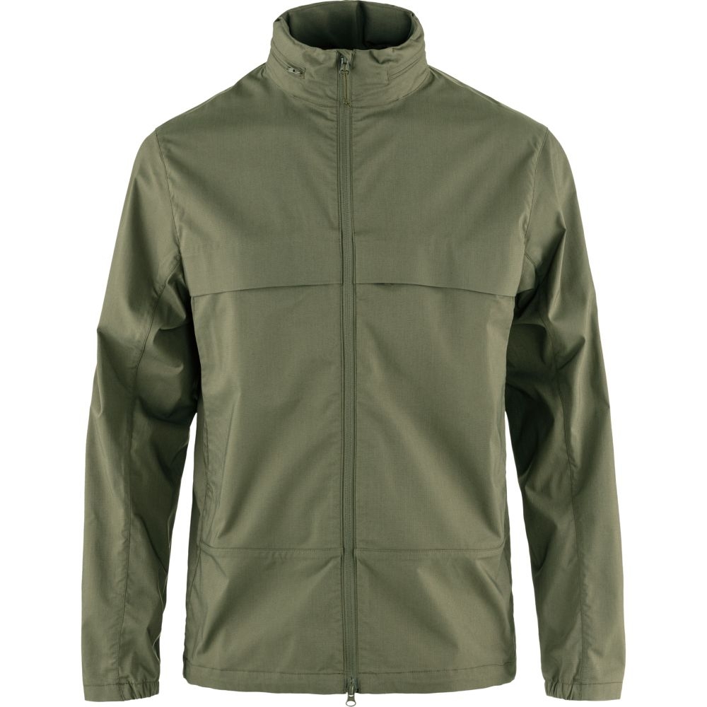Fjällräven Abisko Hike Jacket Laurel Green 86700-625 jassen online bestellen bij Kathmandu Outdoor & Travel