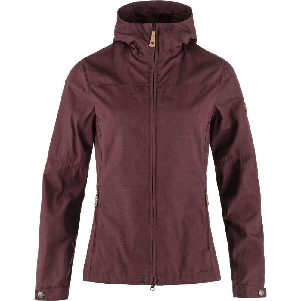 Fjällräven Stina Jacket Women's Port 89234-357 jassen online bestellen bij Kathmandu Outdoor & Travel
