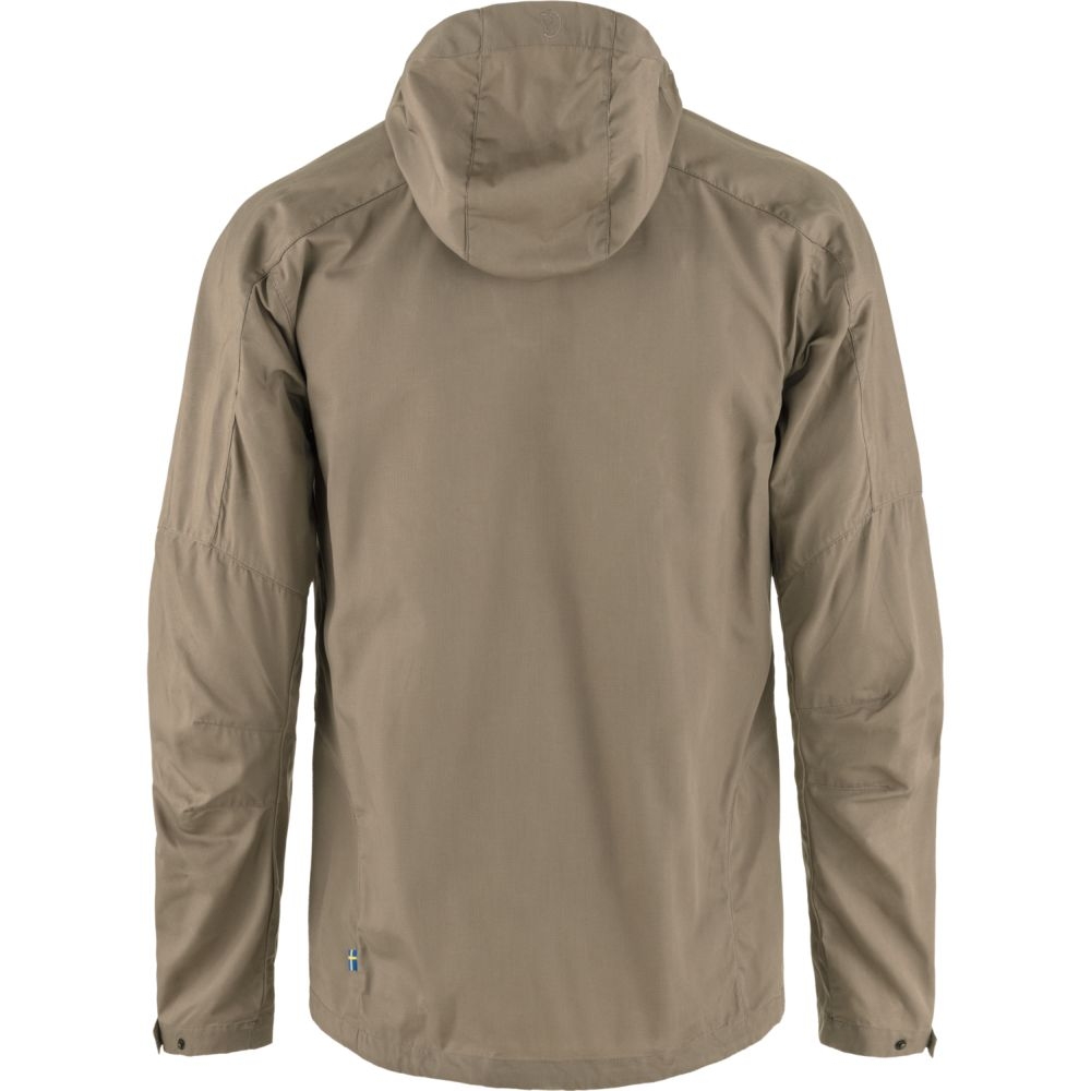 Fjällräven Sten Jacket Suede Brown 81679-244 jassen online bestellen bij Kathmandu Outdoor & Travel