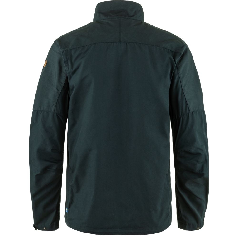 Fjällräven Övik Stencollar Jacket Dark Navy 86788-555 jassen online bestellen bij Kathmandu Outdoor & Travel