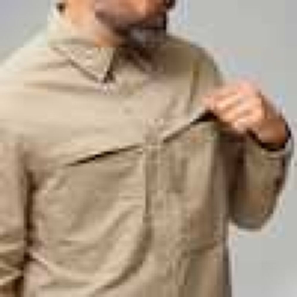 Fjällräven Abisko Trail Shirt Long Sleeve Fossil 12600194-118 shirts en tops online bestellen bij Kathmandu Outdoor & Travel