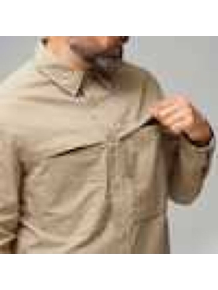 Fjällräven Abisko Trail Shirt Long Sleeve Fossil 12600194-118 shirts en tops online bestellen bij Kathmandu Outdoor & Travel