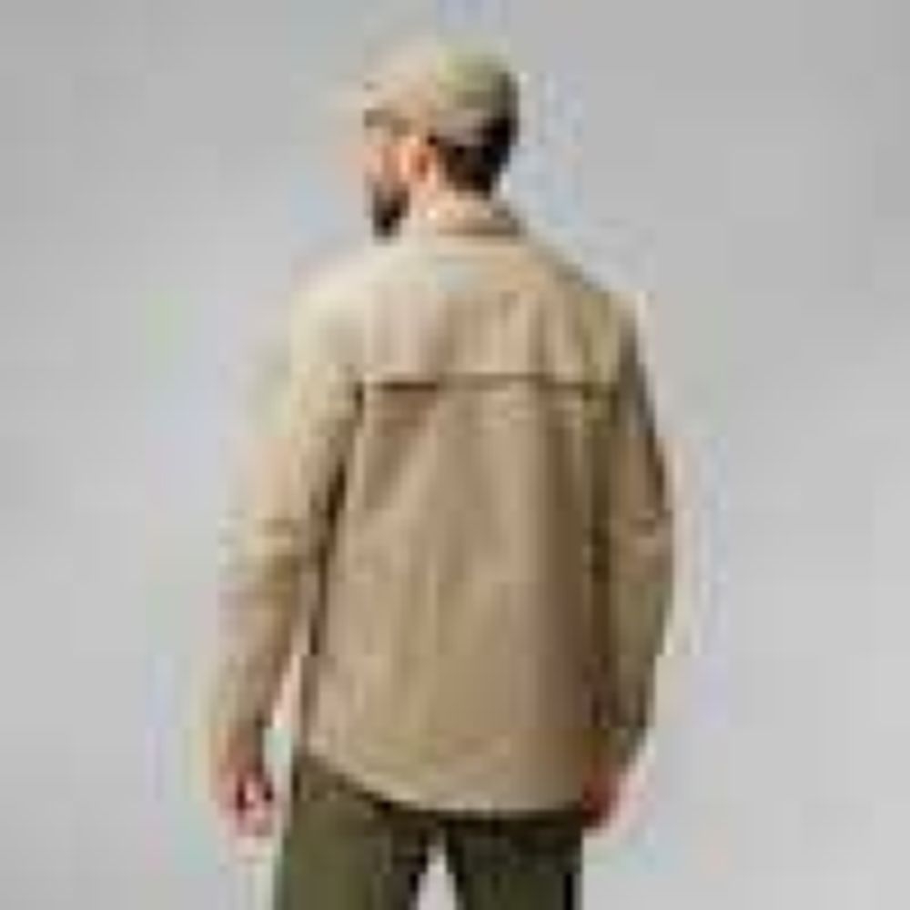 Fjällräven Abisko Trail Shirt Long Sleeve Fossil 12600194-118 shirts en tops online bestellen bij Kathmandu Outdoor & Travel
