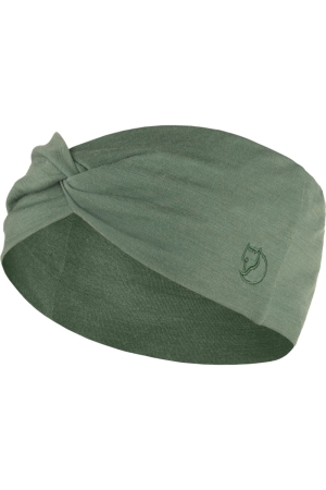 Fjällräven Abisko Wool Headband Patina Green 84782-614 kleding accessoires online bestellen bij Kathmandu Outdoor & Travel