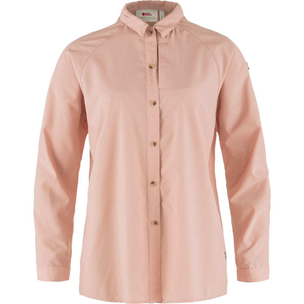 Fjällräven Abisko Hike Shirt Women's Chalk Rose 14600167-302 shirts en tops online bestellen bij Kathmandu Outdoor & Travel
