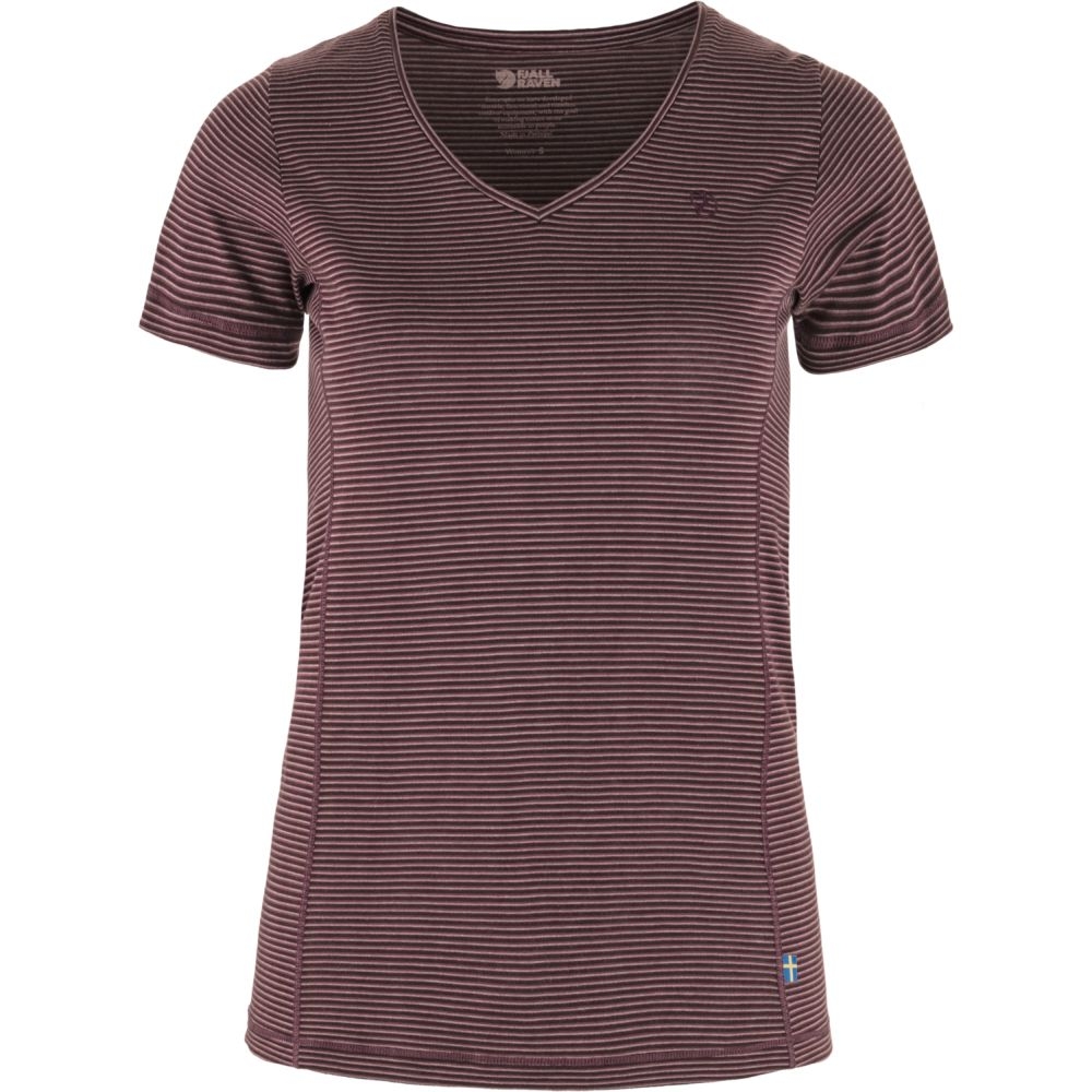 Fjällräven Abisko Cool T-shirt Women's Port 89472-357 shirts en tops online bestellen bij Kathmandu Outdoor & Travel