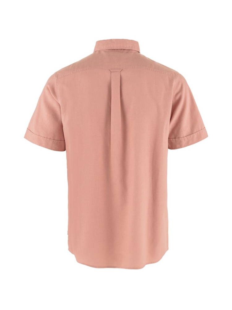 Fjällräven Övik Travel Shirt Short Sleeve Dusty Rose 87039-300 shirts en tops online bestellen bij Kathmandu Outdoor & Travel