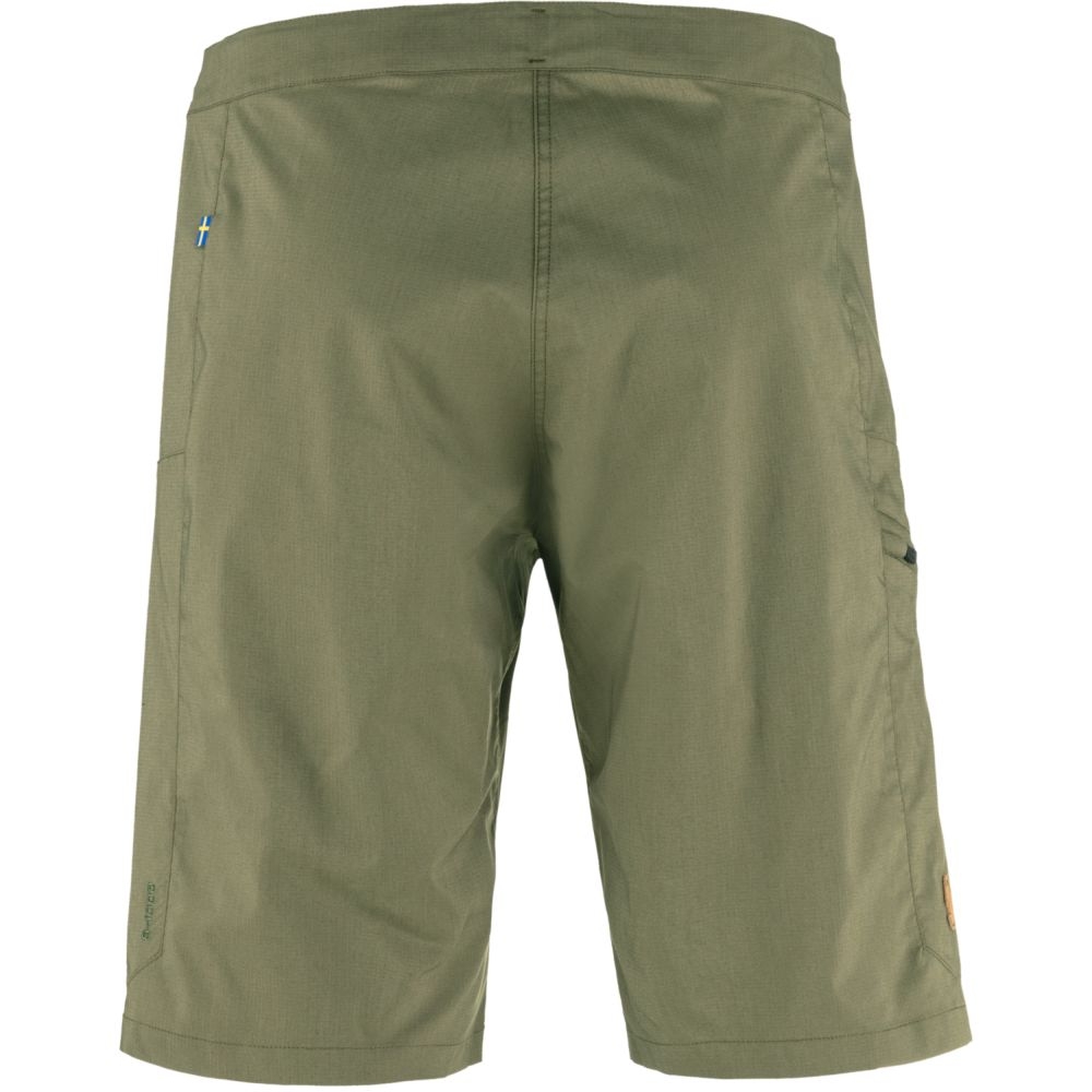 Fjällräven Abisko Hike Shorts  Laurel Green 86969-625 broeken online bestellen bij Kathmandu Outdoor & Travel
