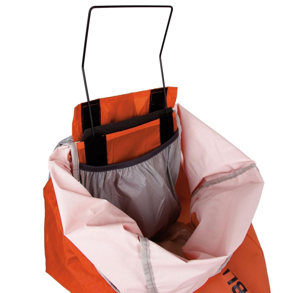 Blue Ice Stache 60L Orange 100405-ORG-SNA trekkingrugzakken online bestellen bij Kathmandu Outdoor & Travel