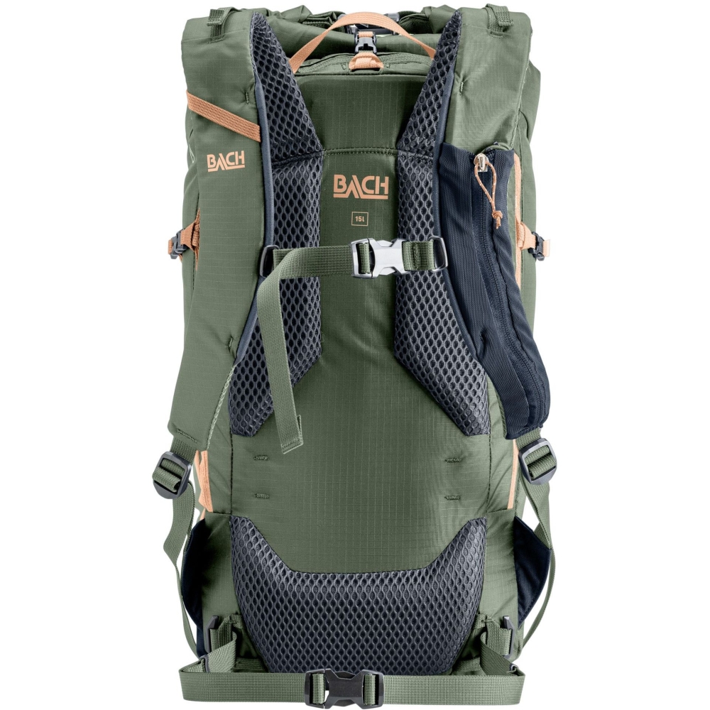 Bach Molecule 15 Sage Green/Midnight Blue B420992-7809 dagrugzakken online bestellen bij Kathmandu Outdoor & Travel